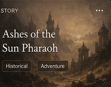 Ashes of the Sun Pharaoh