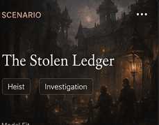 The Stolen Ledger